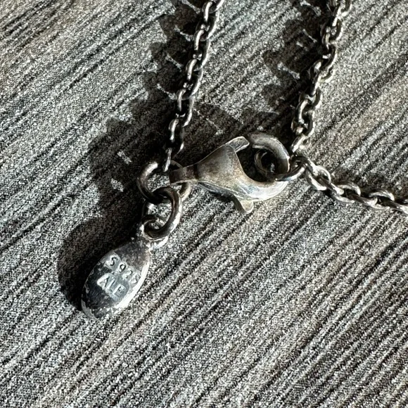 Pandora Elegant Silver Chain Necklace with Angel Wing .925 + 2 more items - Picture 6 of 12